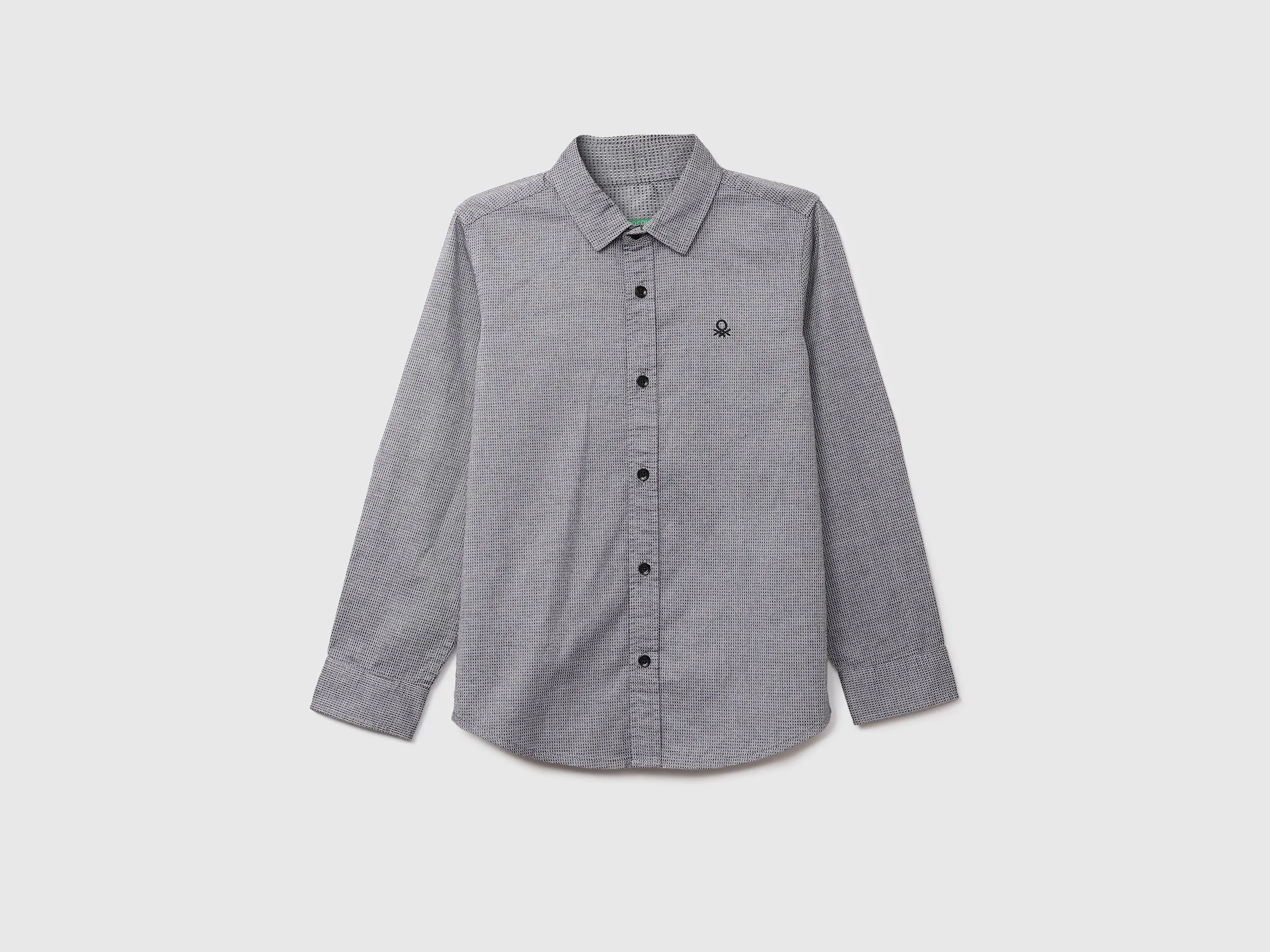 Boys Long Sleeve Check Shirt