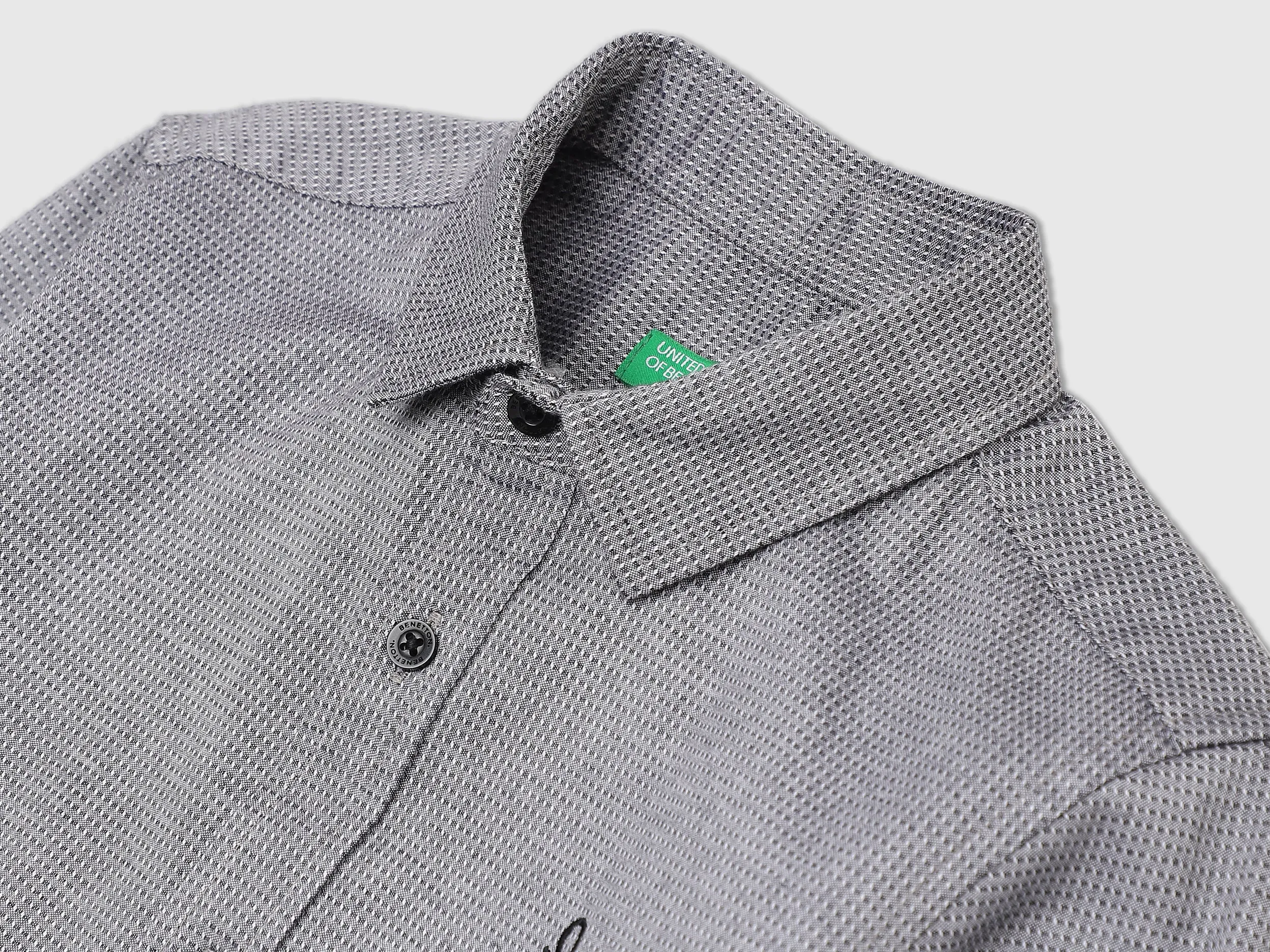 Boys Long Sleeve Check Shirt