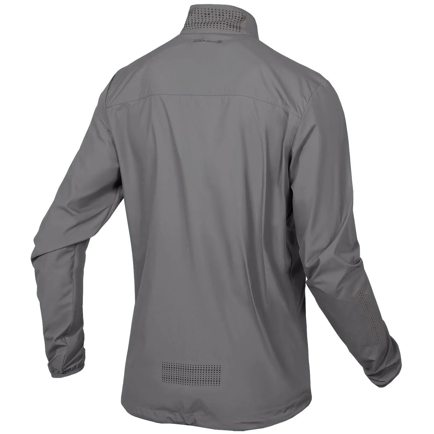 Brompton Barcelona Packable Mens Cycling Jacket - Grey