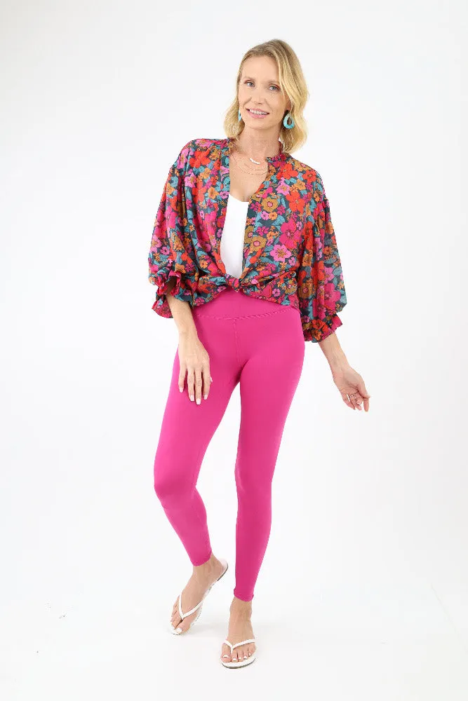 Butter Soft High Waist Leggings - Pink