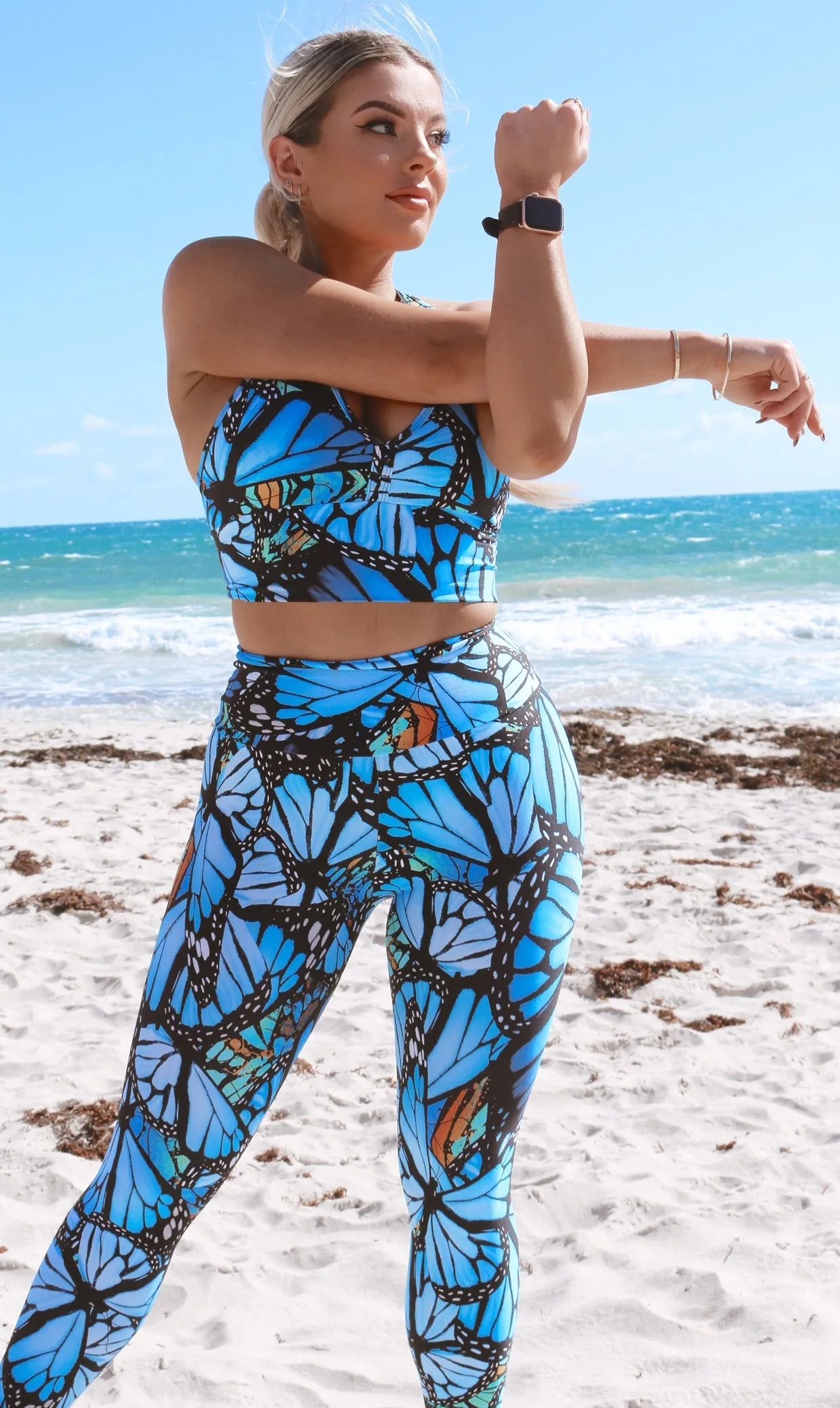 Butterfly Ultra High Waist 7/8 Leggings