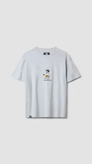 CAMISETA WIPEOUT LIGHT GREY MELANGE