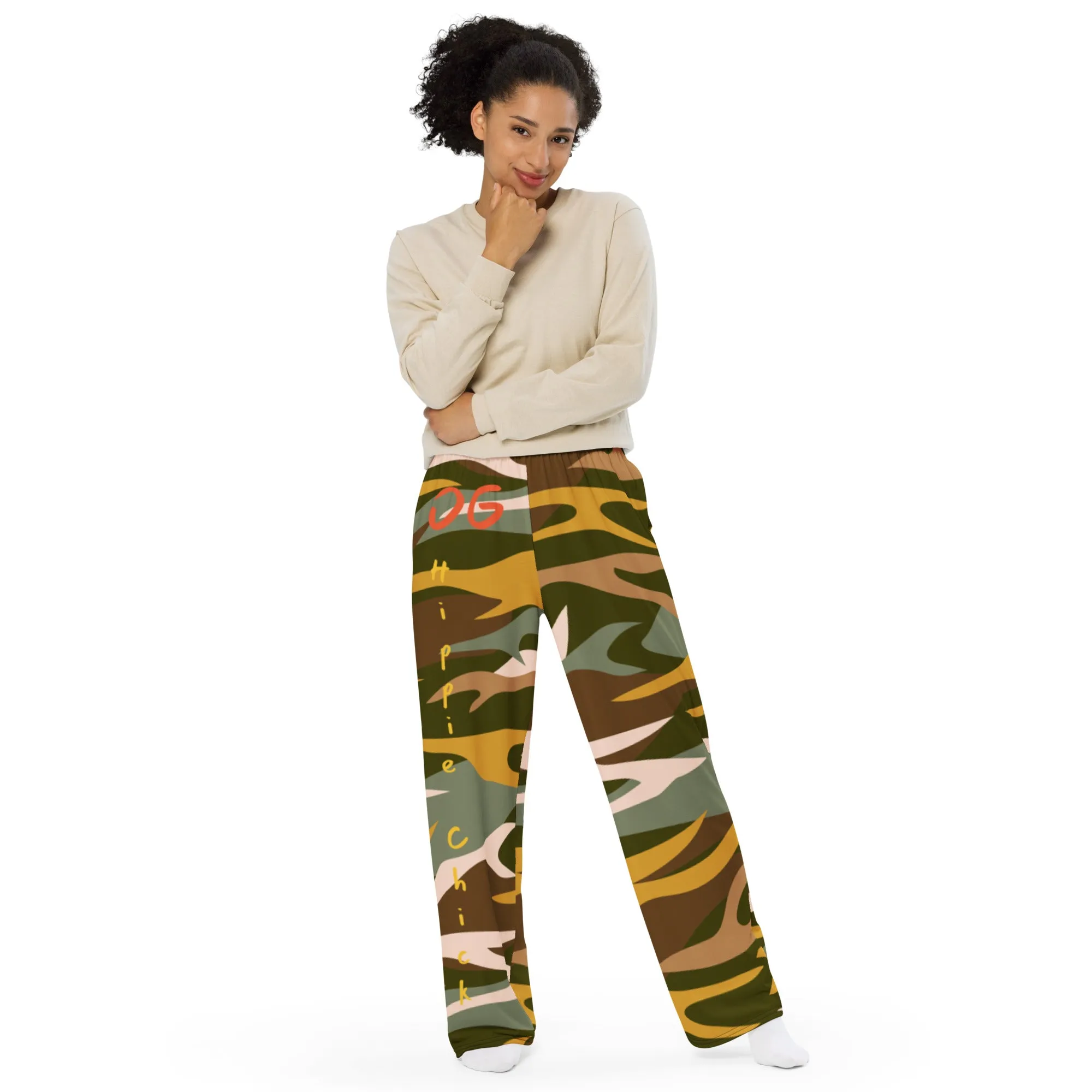 Camo Rays Unisex Pants - OG Hippie Chick