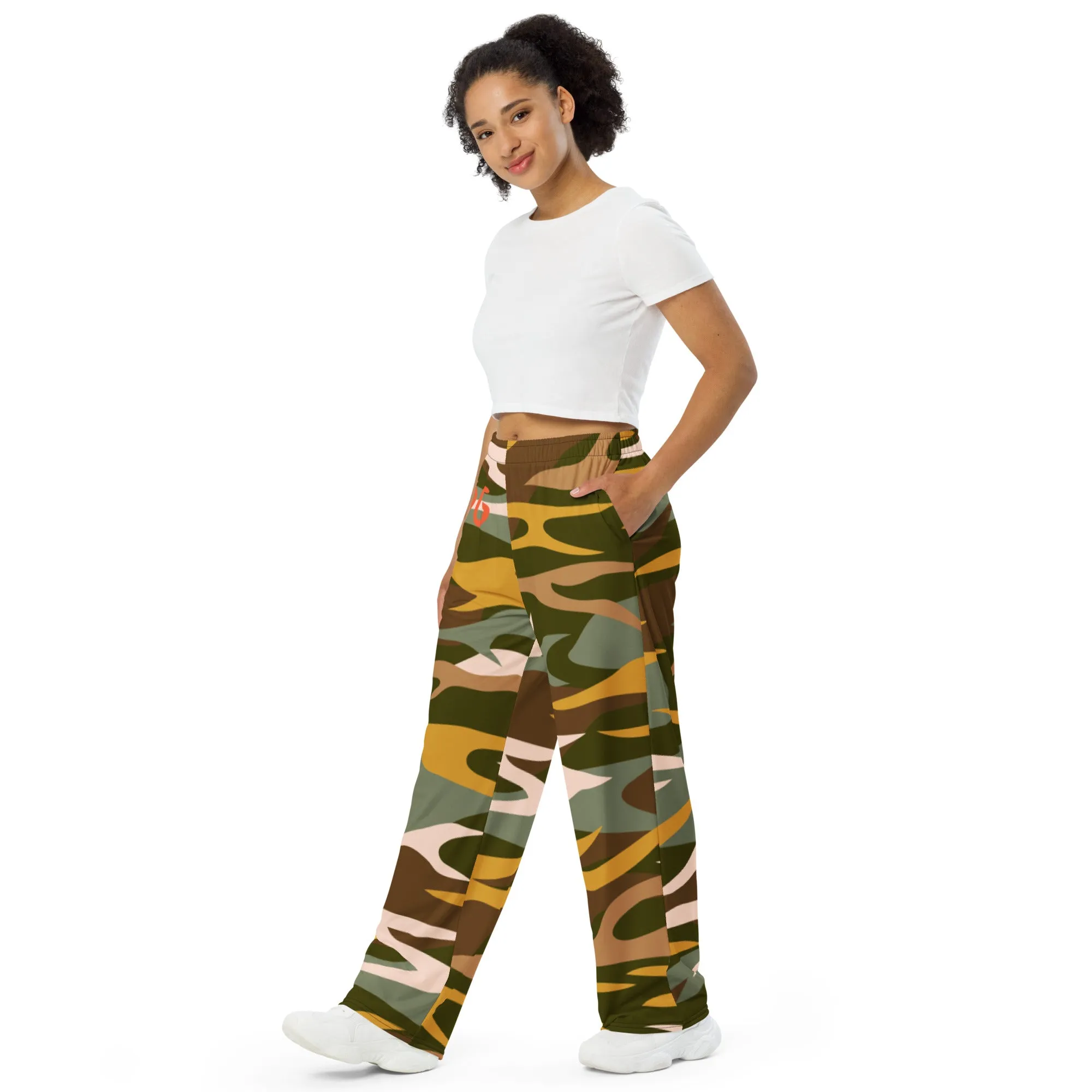 Camo Rays Unisex Pants - OG Hippie Chick