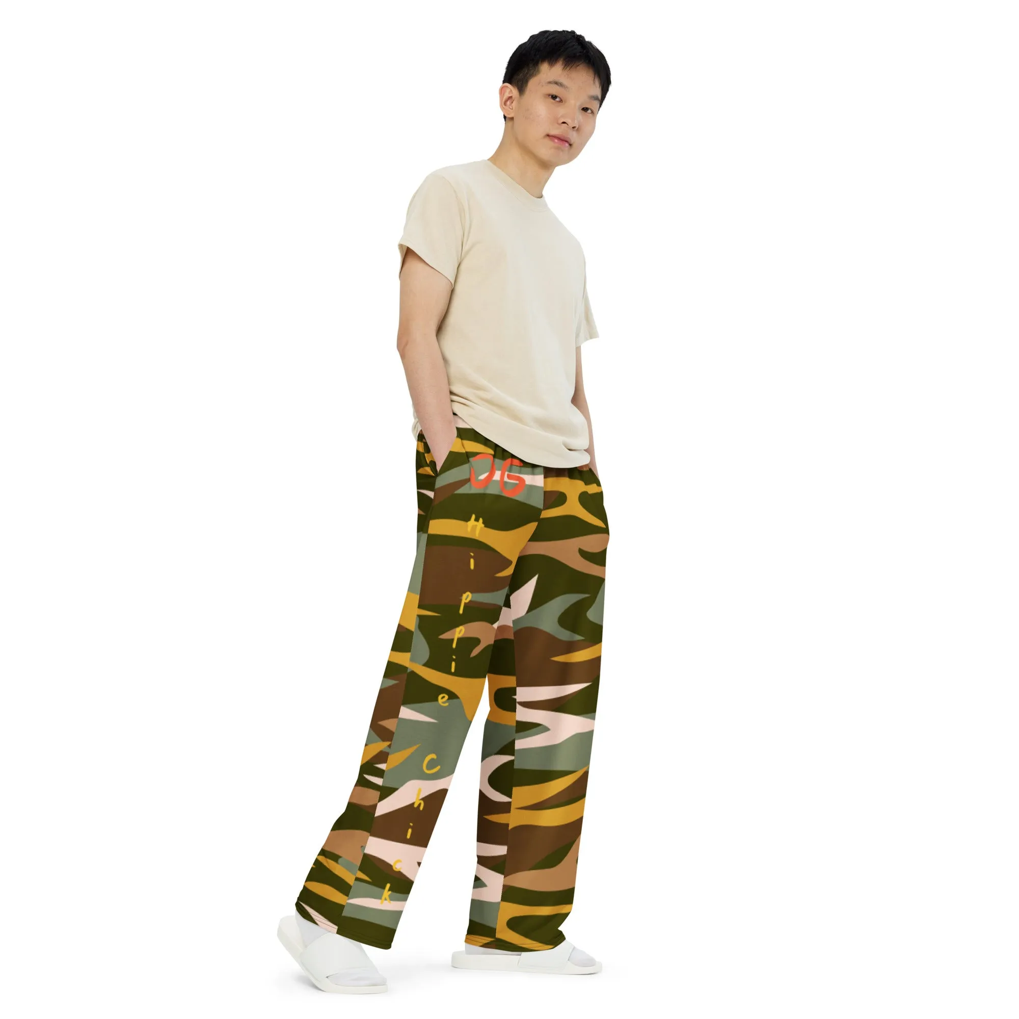Camo Rays Unisex Pants - OG Hippie Chick