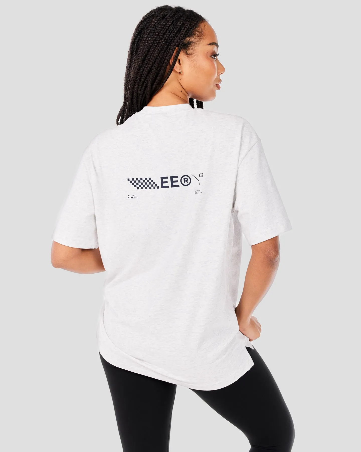 Capital V2 Oversized Tee - Polar Grey