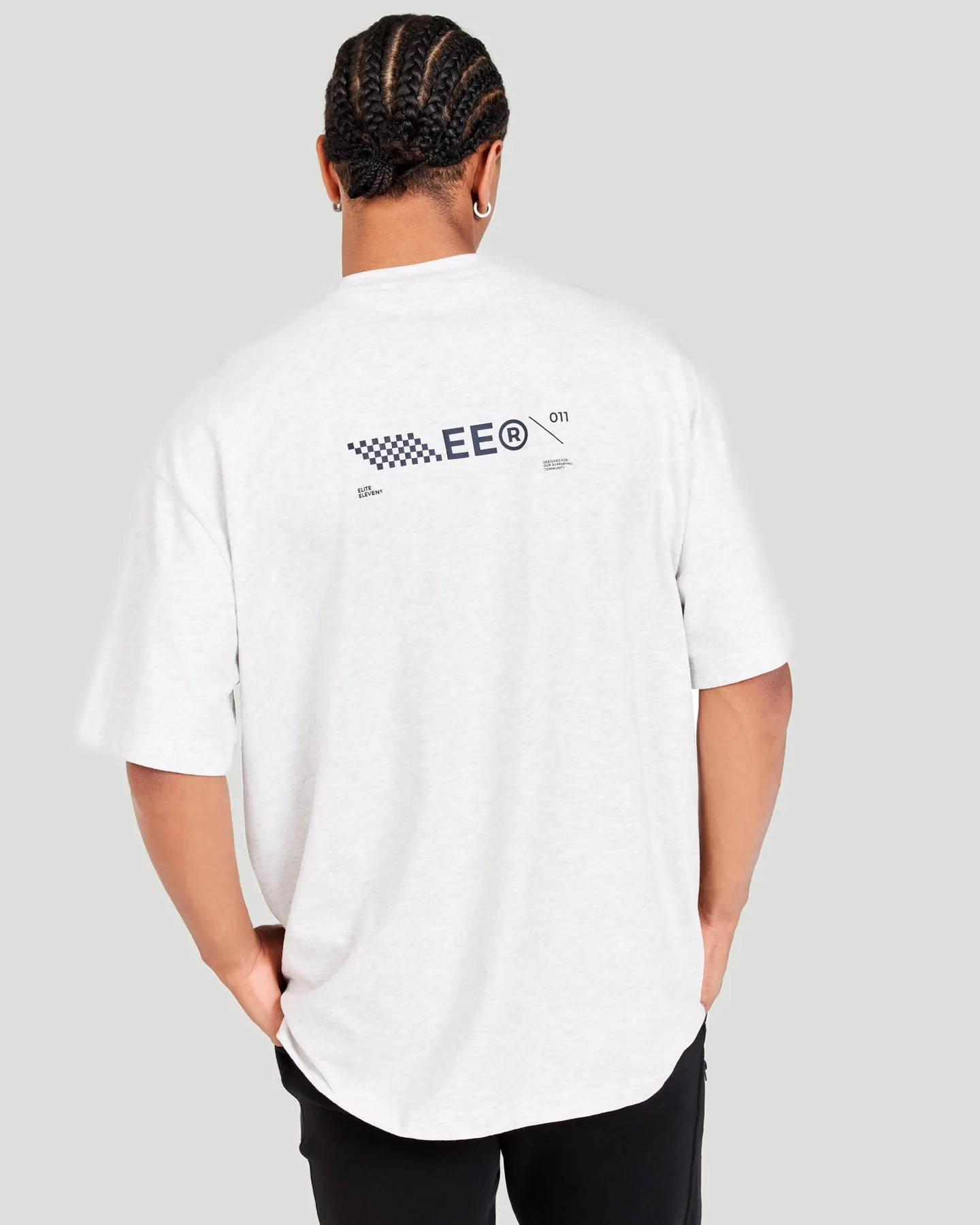 Capital V2 Oversized Tee - Polar Grey