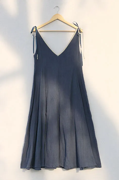 CATALINA DRESS - INDIGO