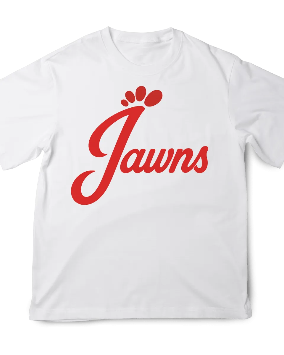Chick Fil Jawns - Original Jawns - White T-Shirt