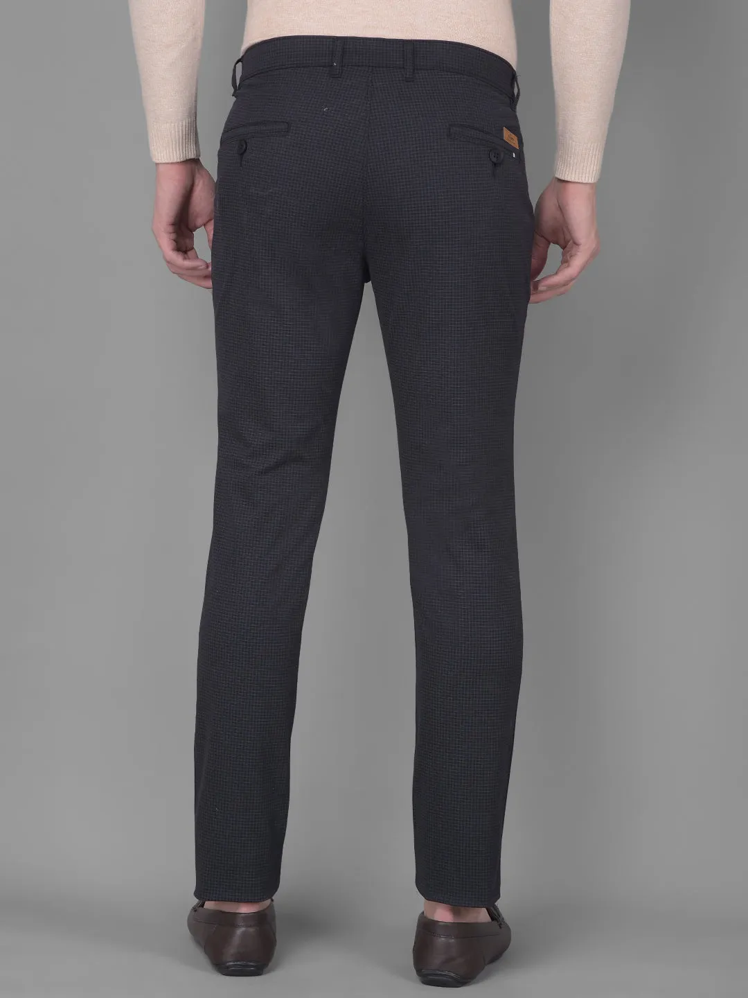 COBB BLACK SLIM FIT CHINOS