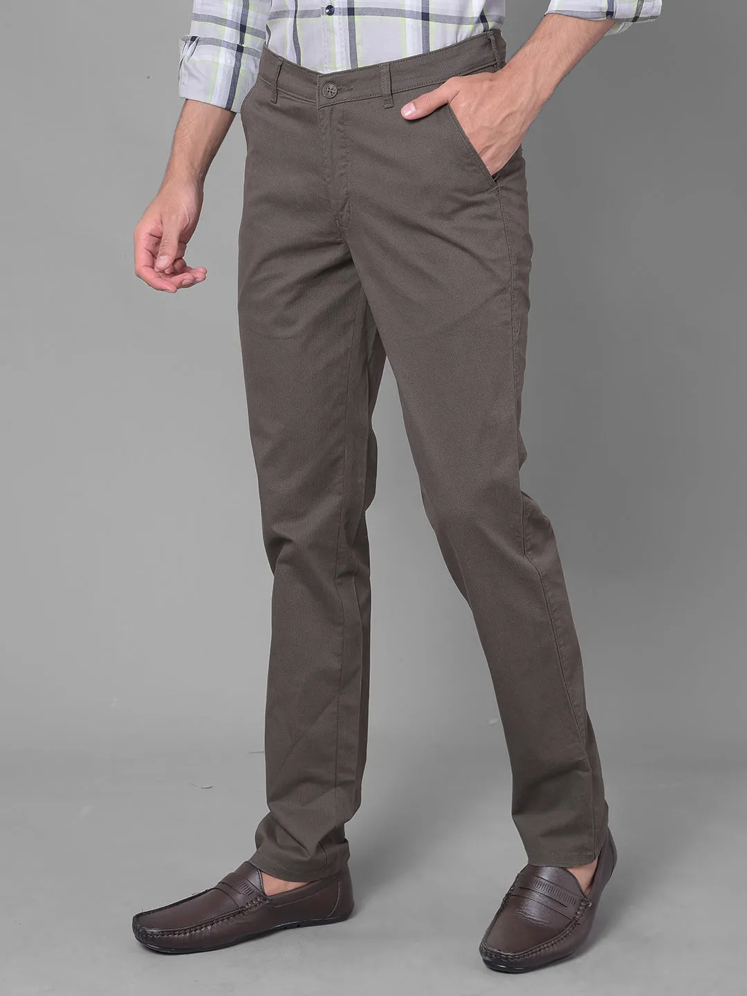 Cobb Olive Slim Fit Chinos