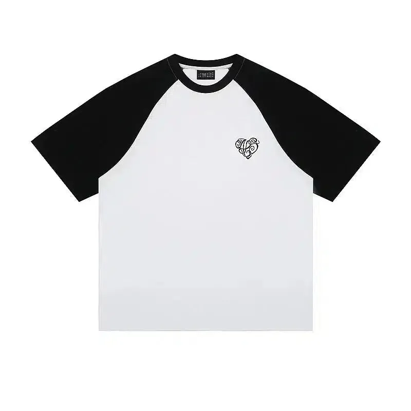 Colorblock Crew Neck T-shirt