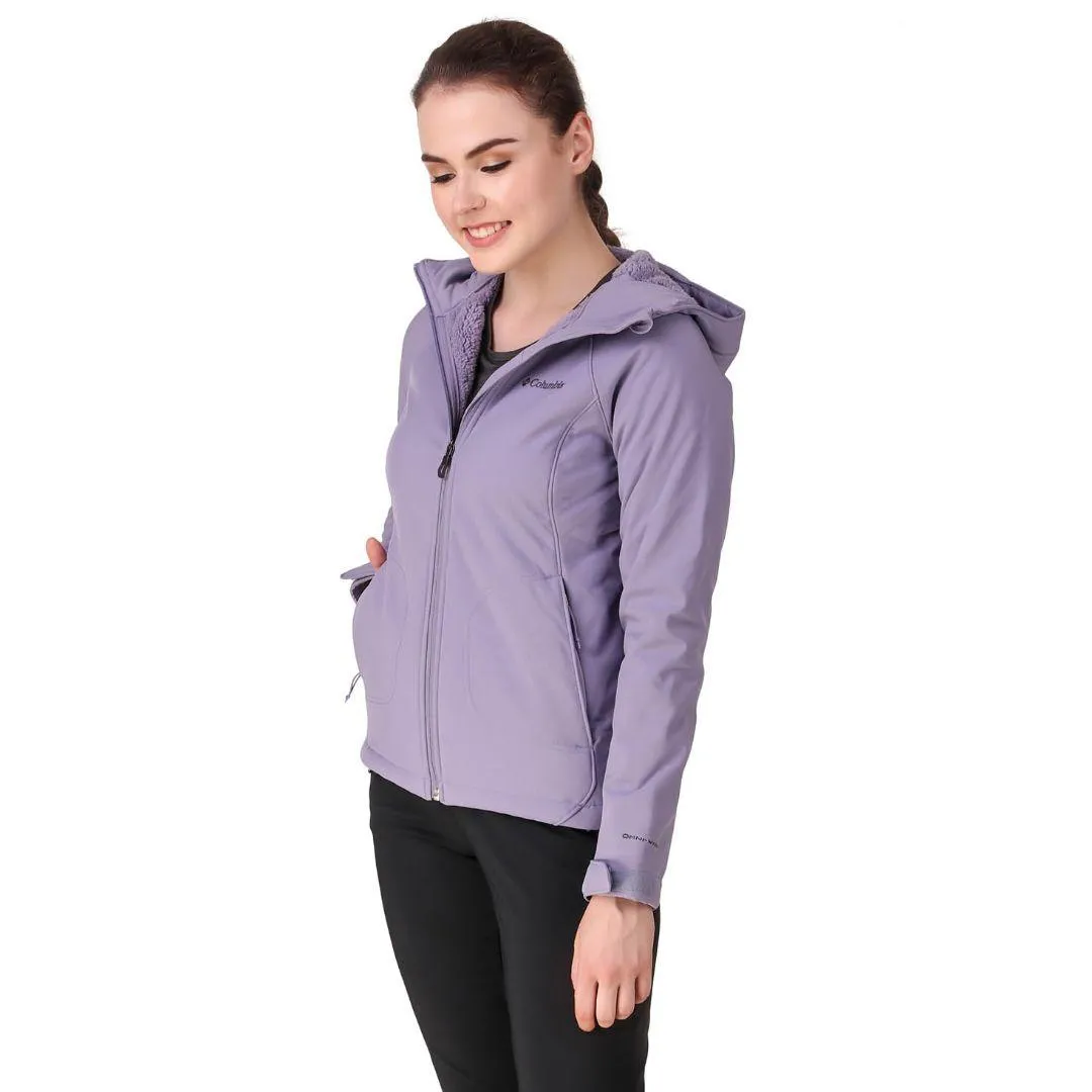 Columbia Women Purple Phurtec II Soft Shell Jacket
