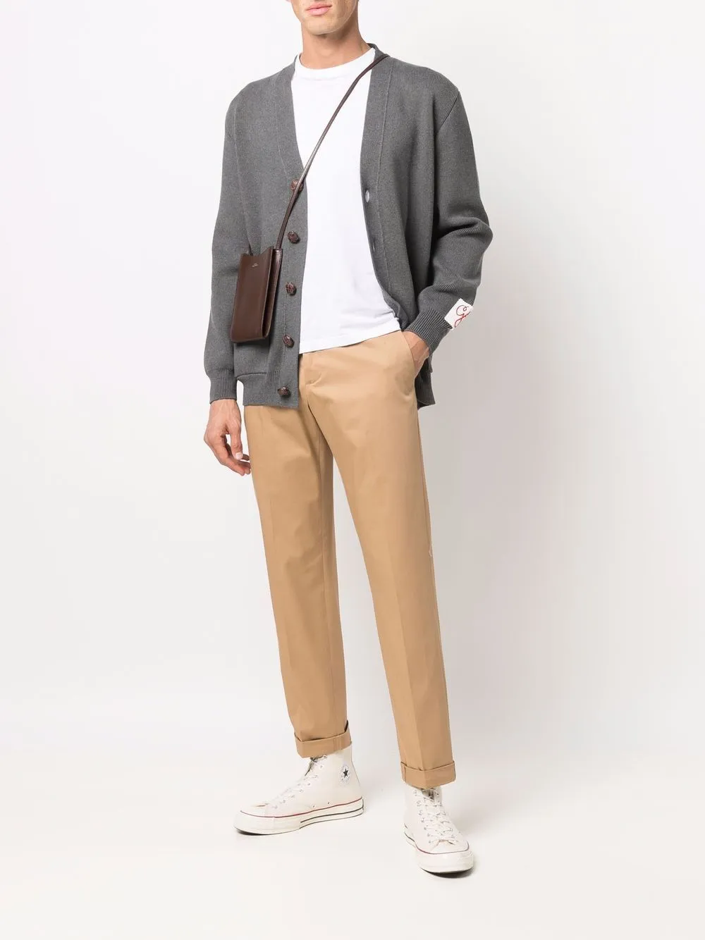 Cotton chino trousers