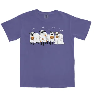 COW GHOSTS FARM HALLOWEEN SHIRT