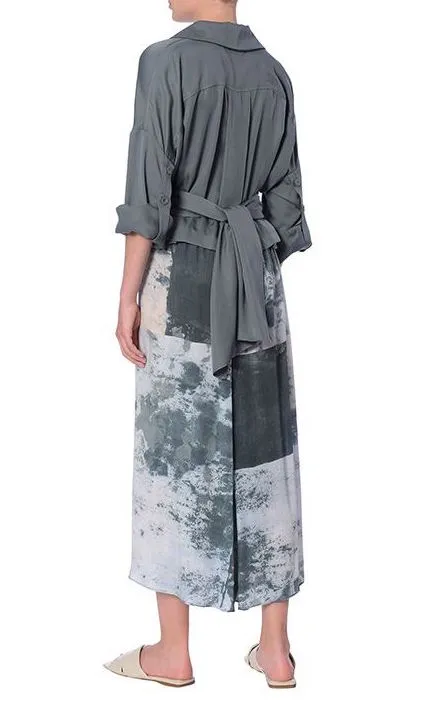 Crea Concept Abstract Watercolor Pant