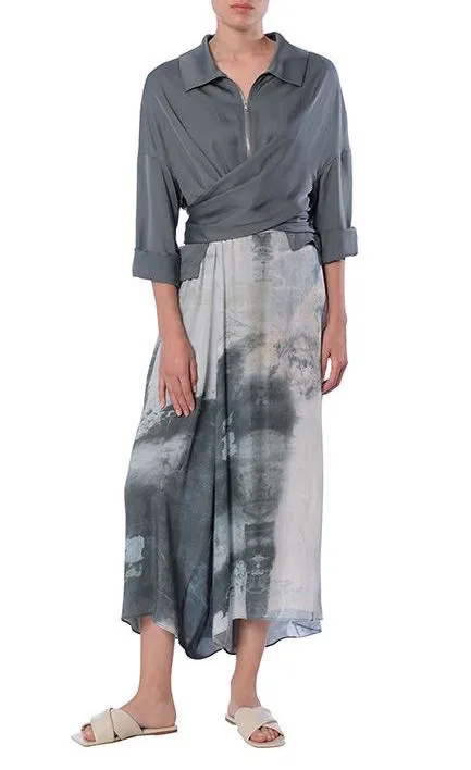 Crea Concept Abstract Watercolor Pant