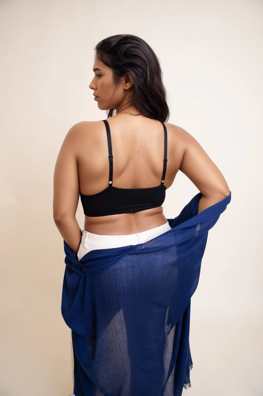 Curvy Waistband Loop Lace Brami – Elegant Plus Size Lace Detail