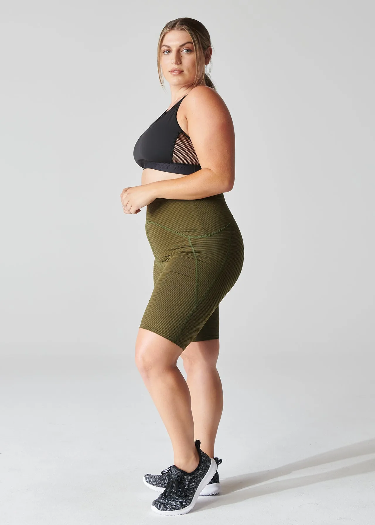 Cutout Mesh Bra
