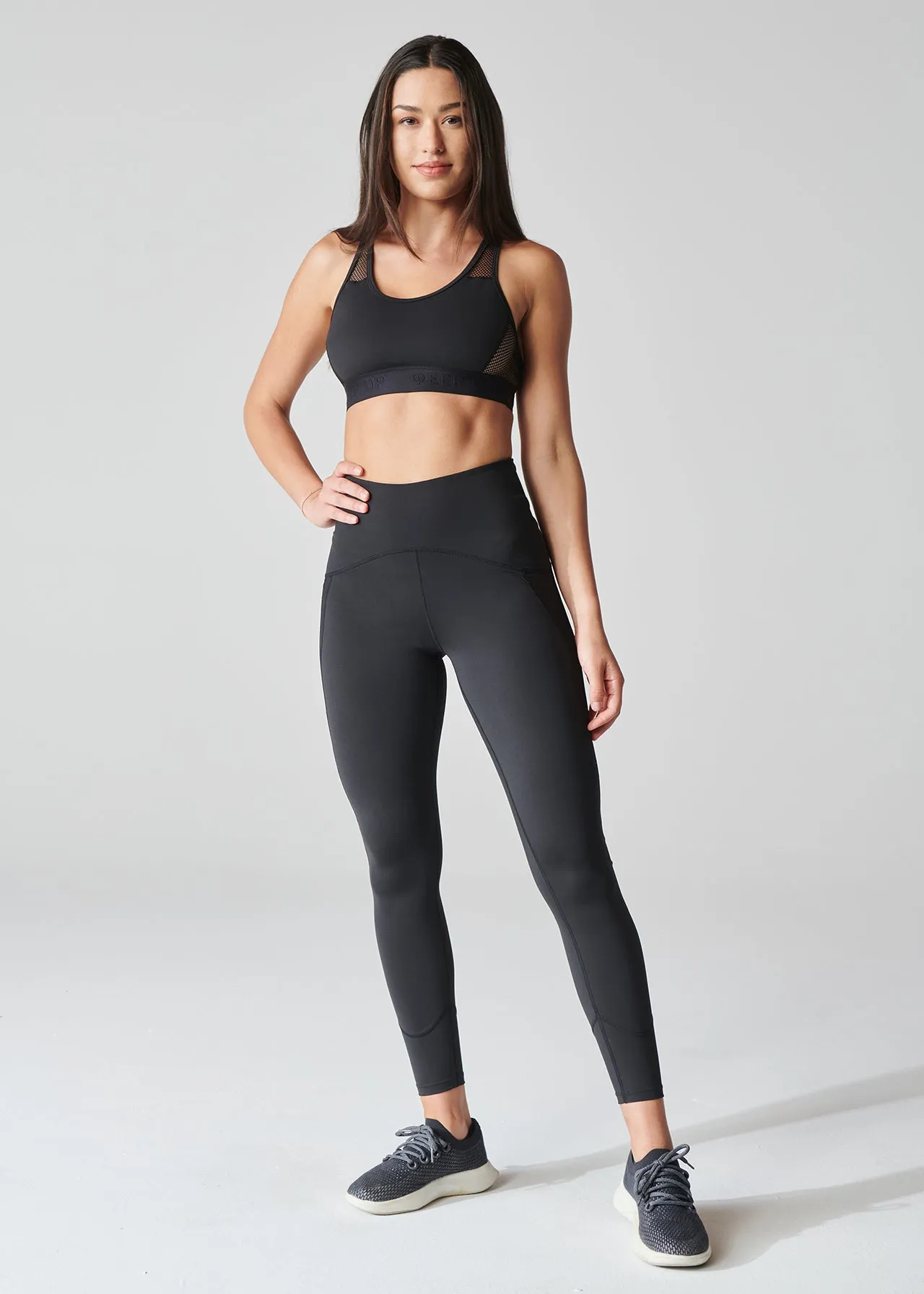 Cutout Mesh Bra