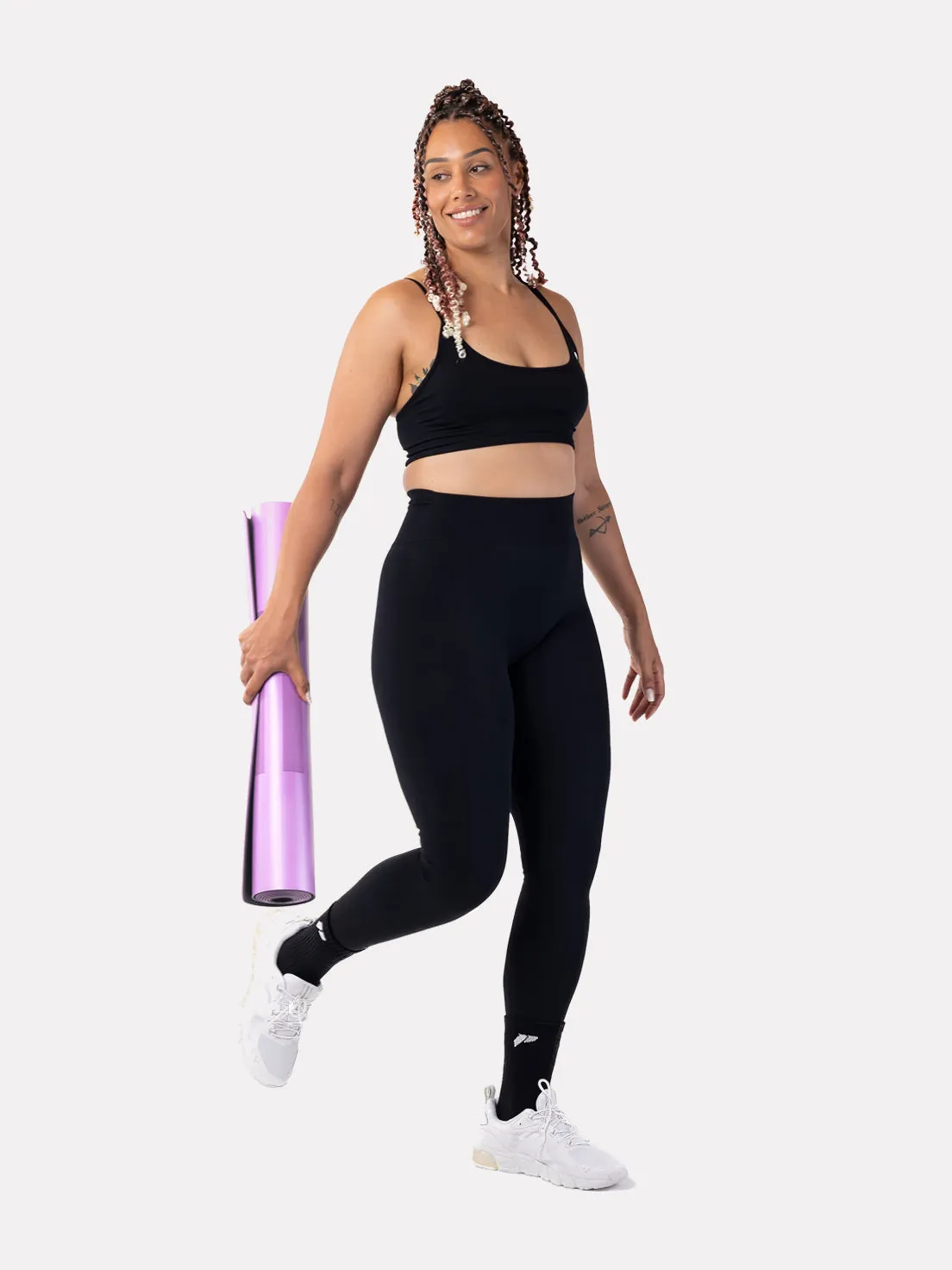 CYNTHIA SPORTS BRA - BLACK KAYA