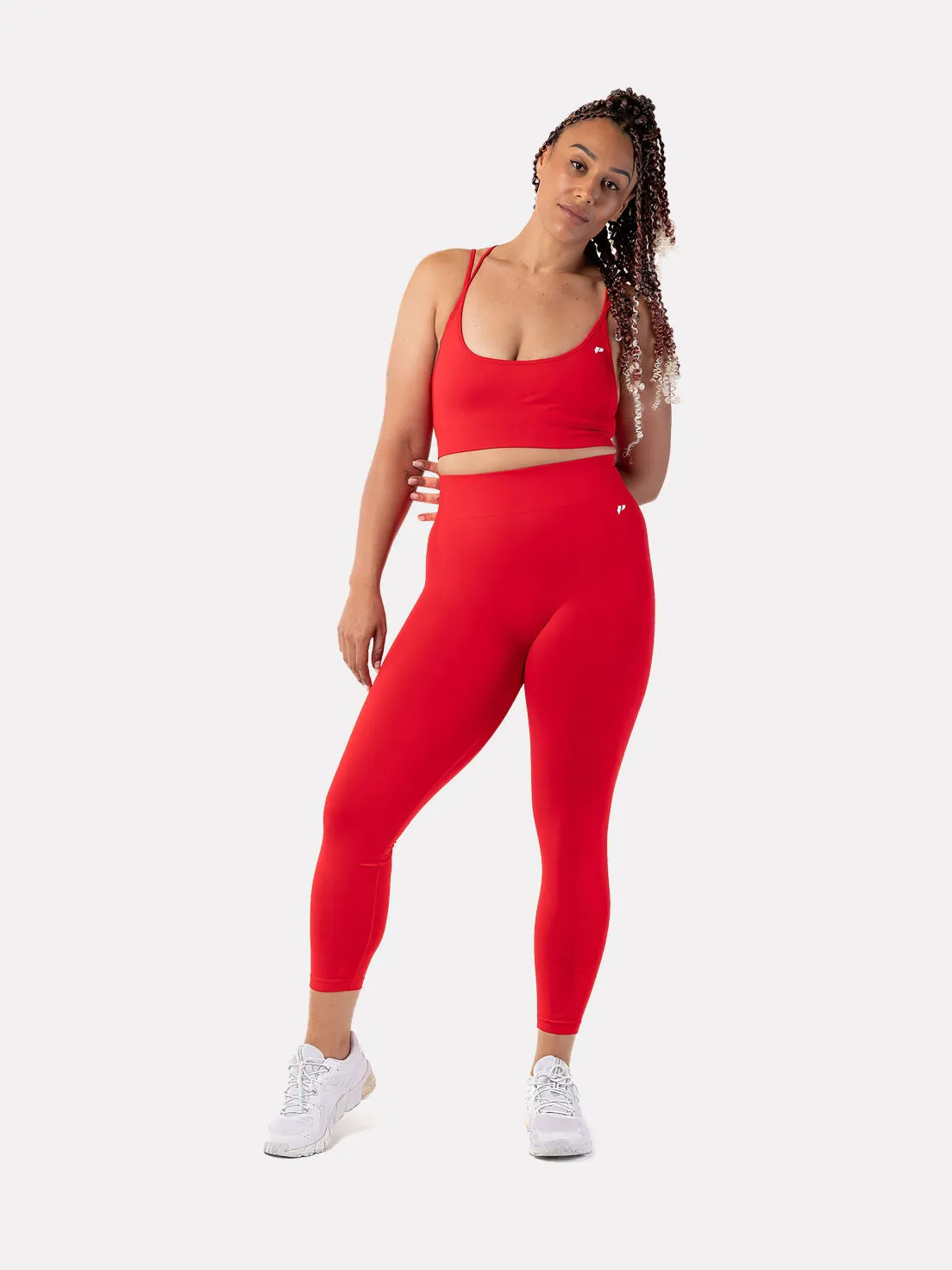 CYNTHIA SPORTS BRA - RED KWEZI