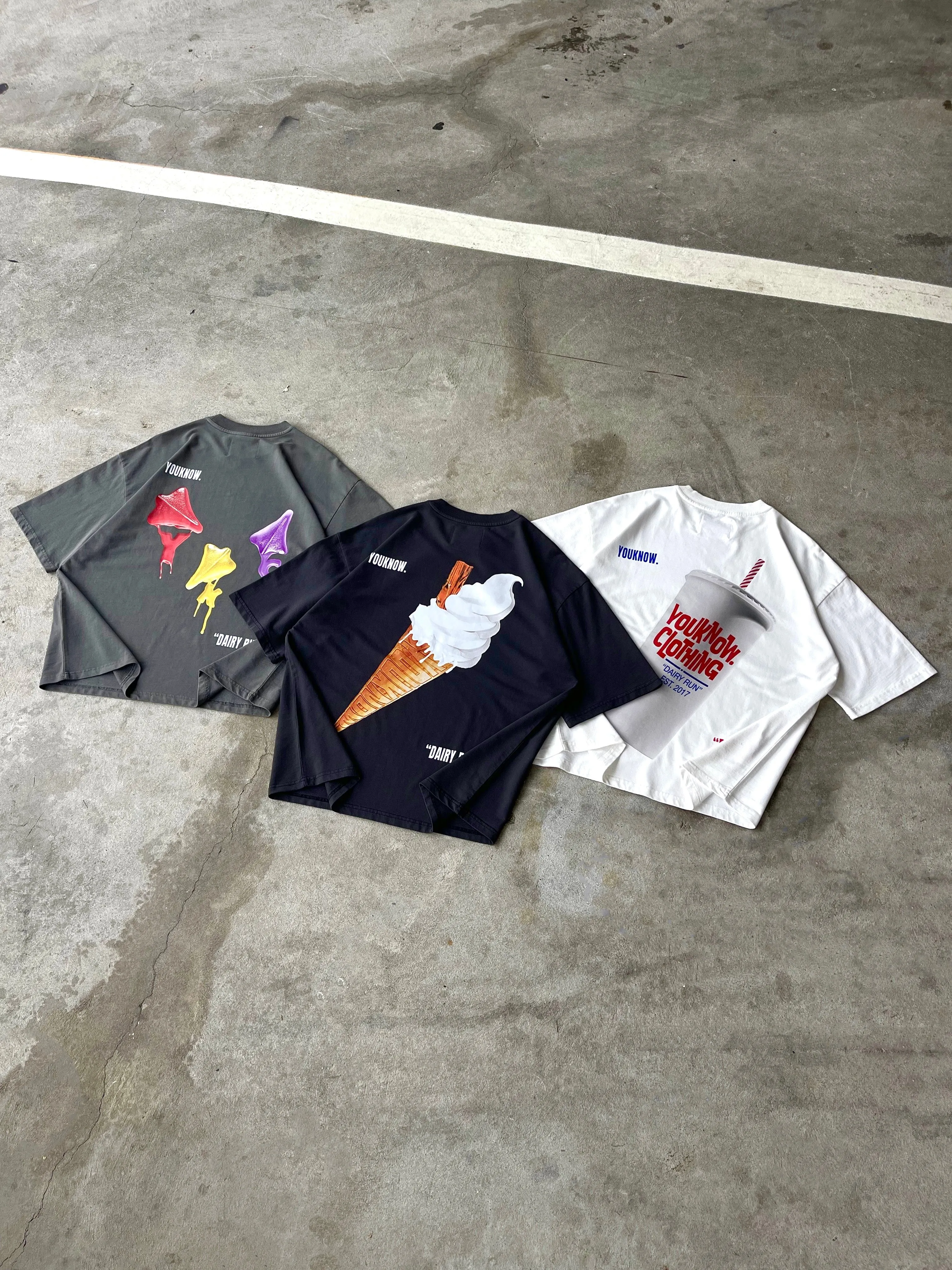 DAIRY RUN TEE | Milkshake