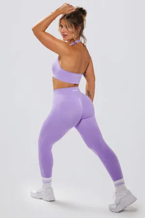 Define Luxe High-Waist Leggings in Lilac