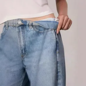 Denim Sweatpants Sports Pants Casual Loose