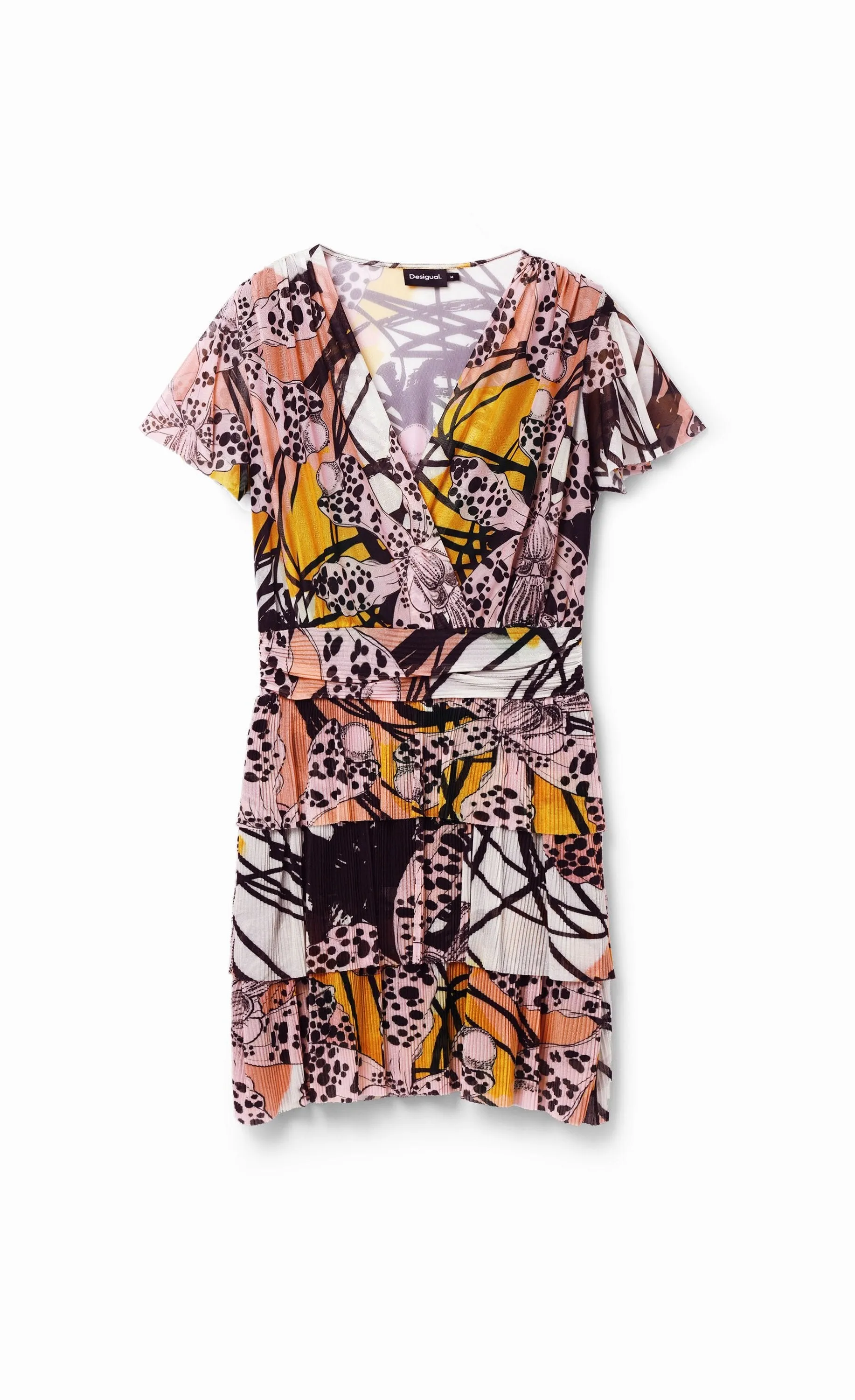 Desigual M. Christian Lacroix Orchid Mini Dress