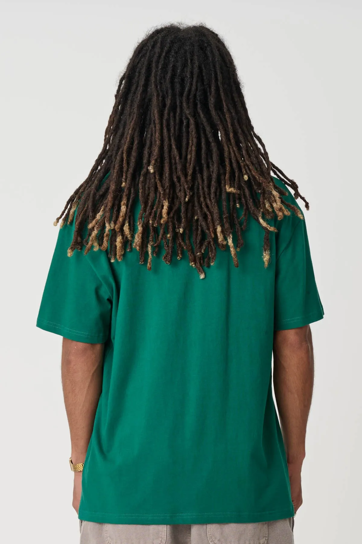 DICE ROLL TEE - BOTTLE GREEN