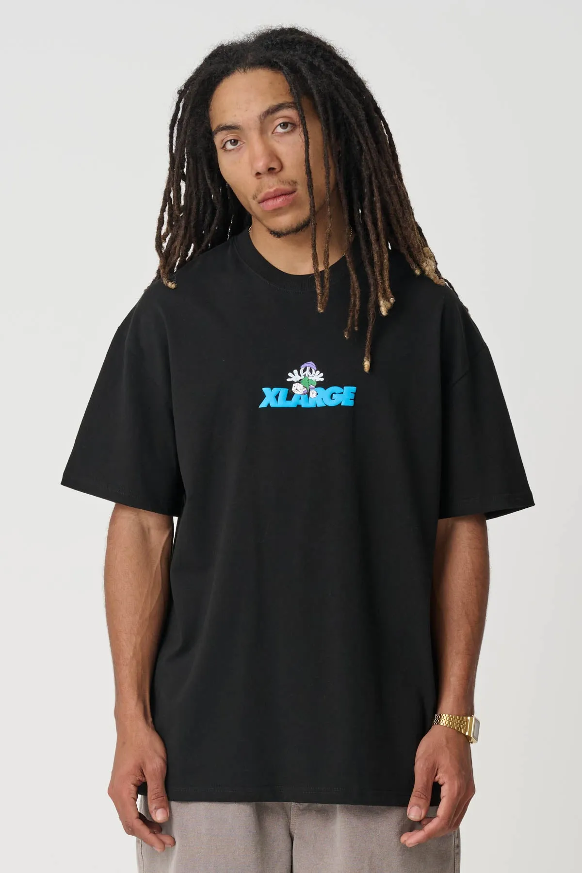 DICE ROLL TEE - SOLID BLACK