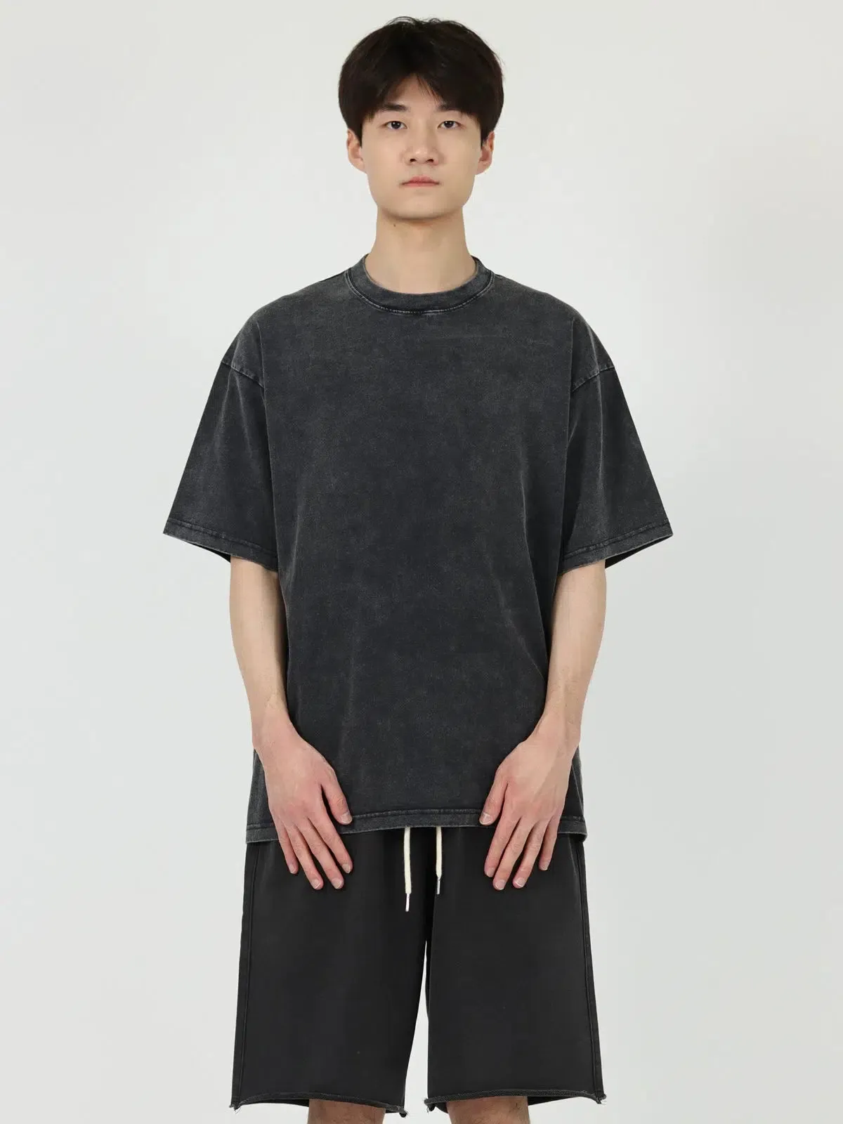 Distressed Short-Sleeve T-shirt