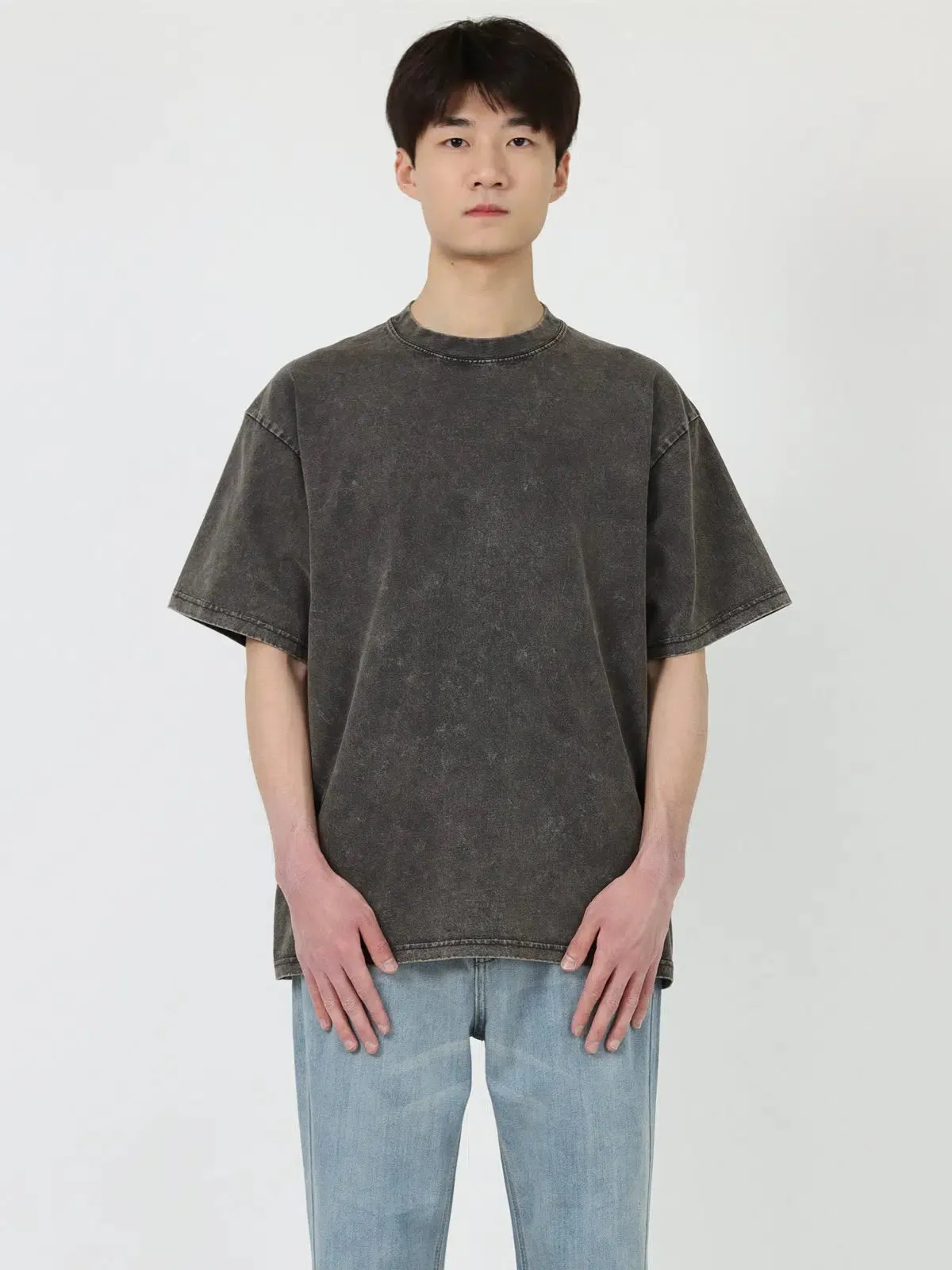 Distressed Short-Sleeve T-shirt