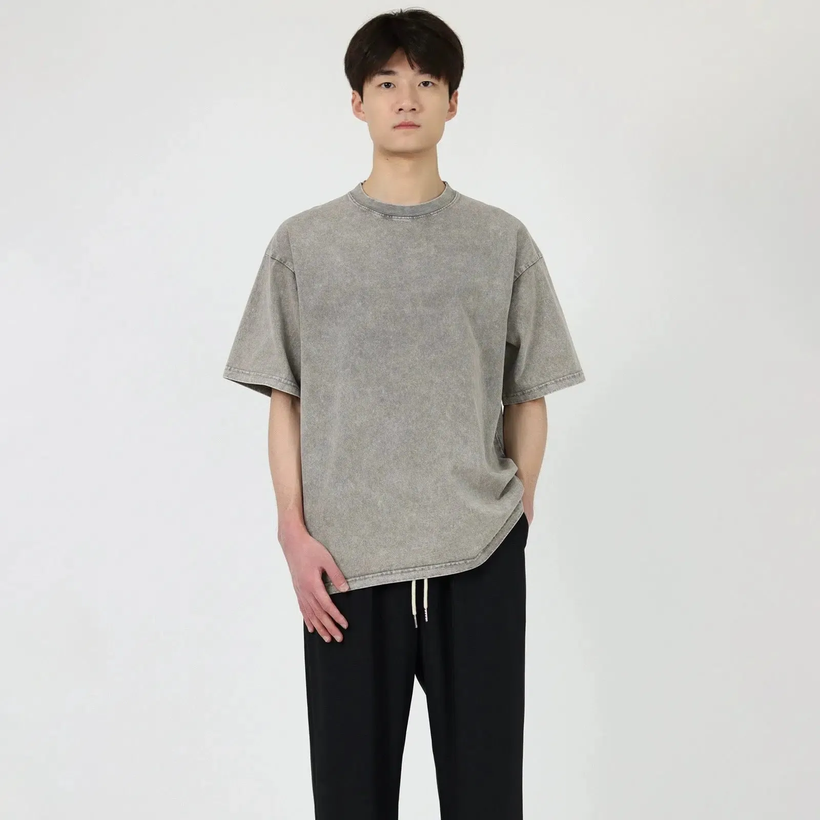 Distressed Short-Sleeve T-shirt