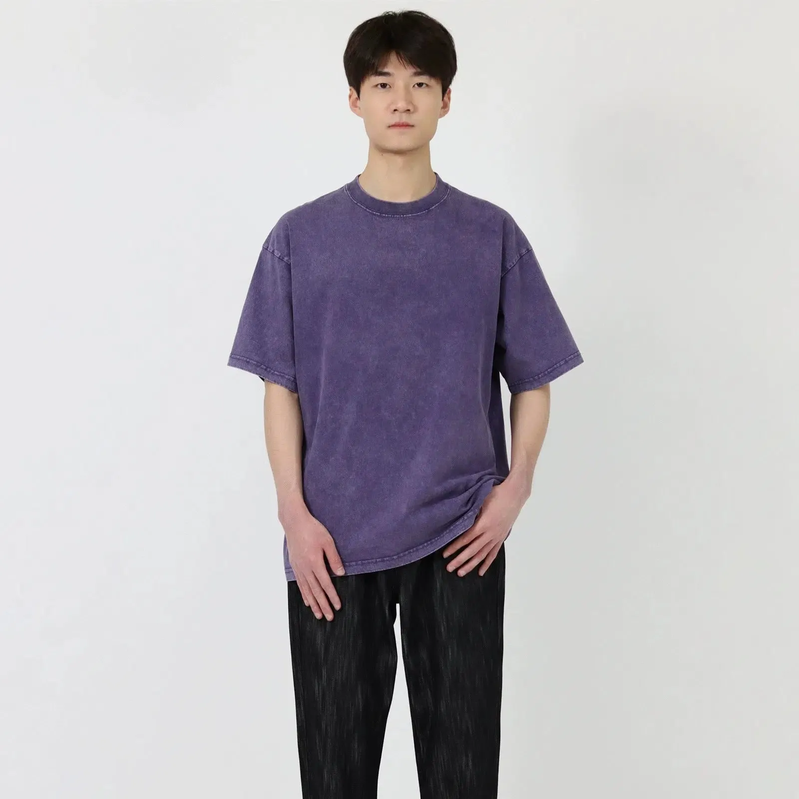 Distressed Short-Sleeve T-shirt