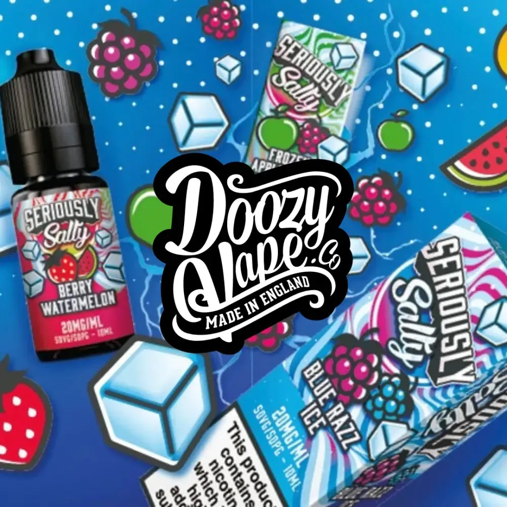 Doozy Seriously Salty 10ml Nic Salt E-Liquids