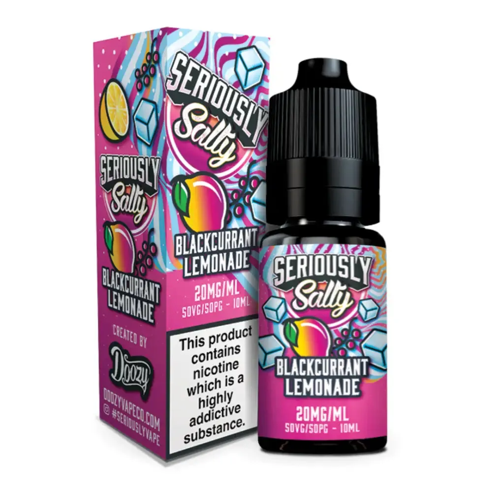 Doozy Seriously Salty 10ml Nic Salt E-Liquids