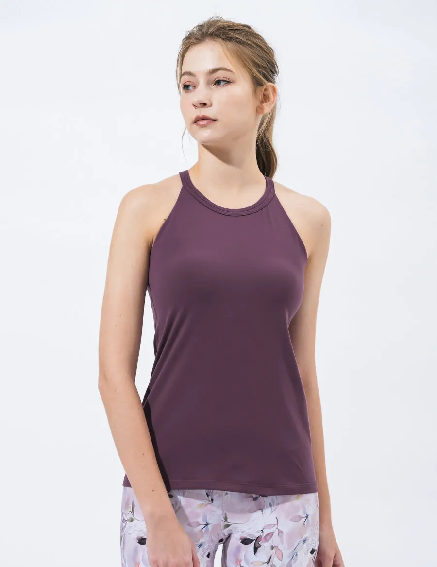 easyoga LA-VEDA Imperial Ripple Tank3 - P22 Grape