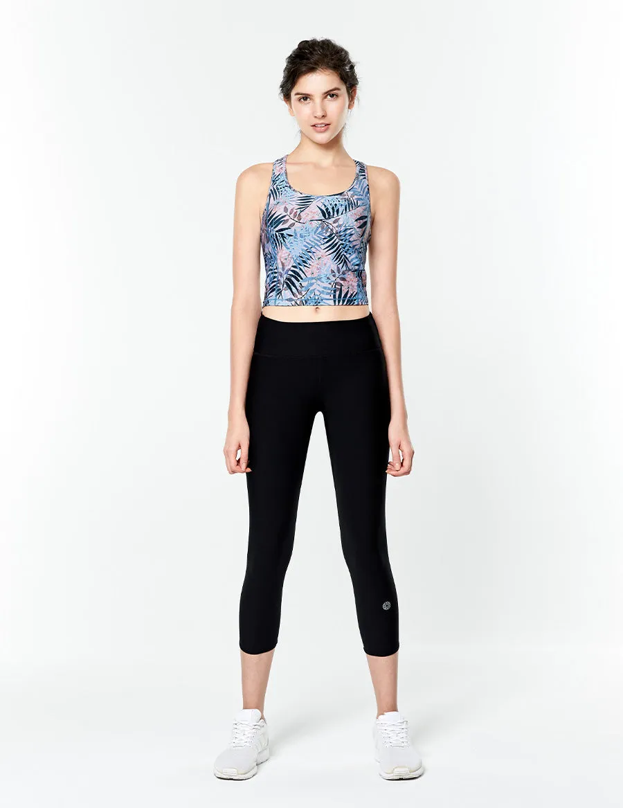 easyoga LESPIRO Pursuit Of Ideal Tank - FC9 Jungle Party Blue