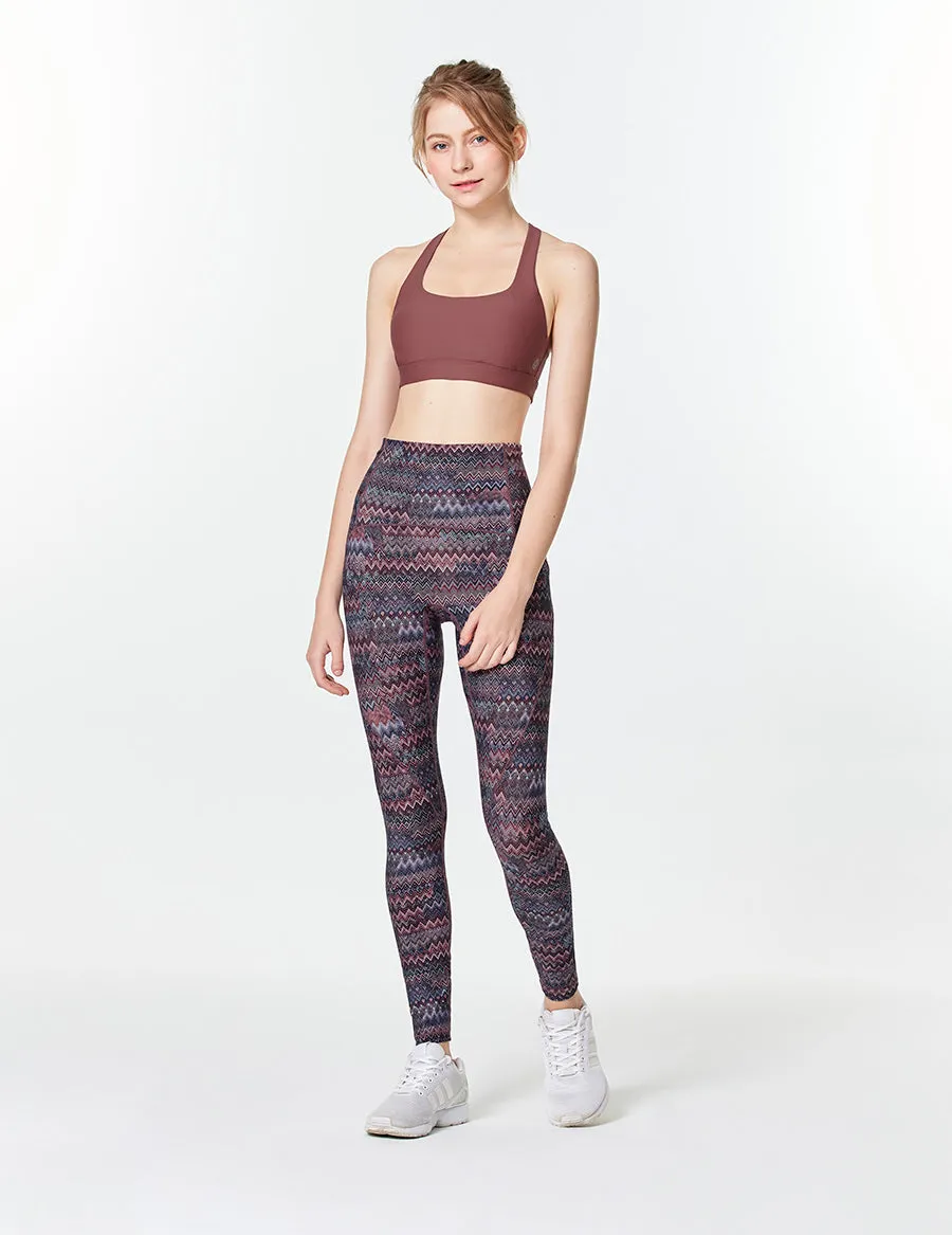 easyoga LESPIRO Rhombus Bra - R35 Carmine