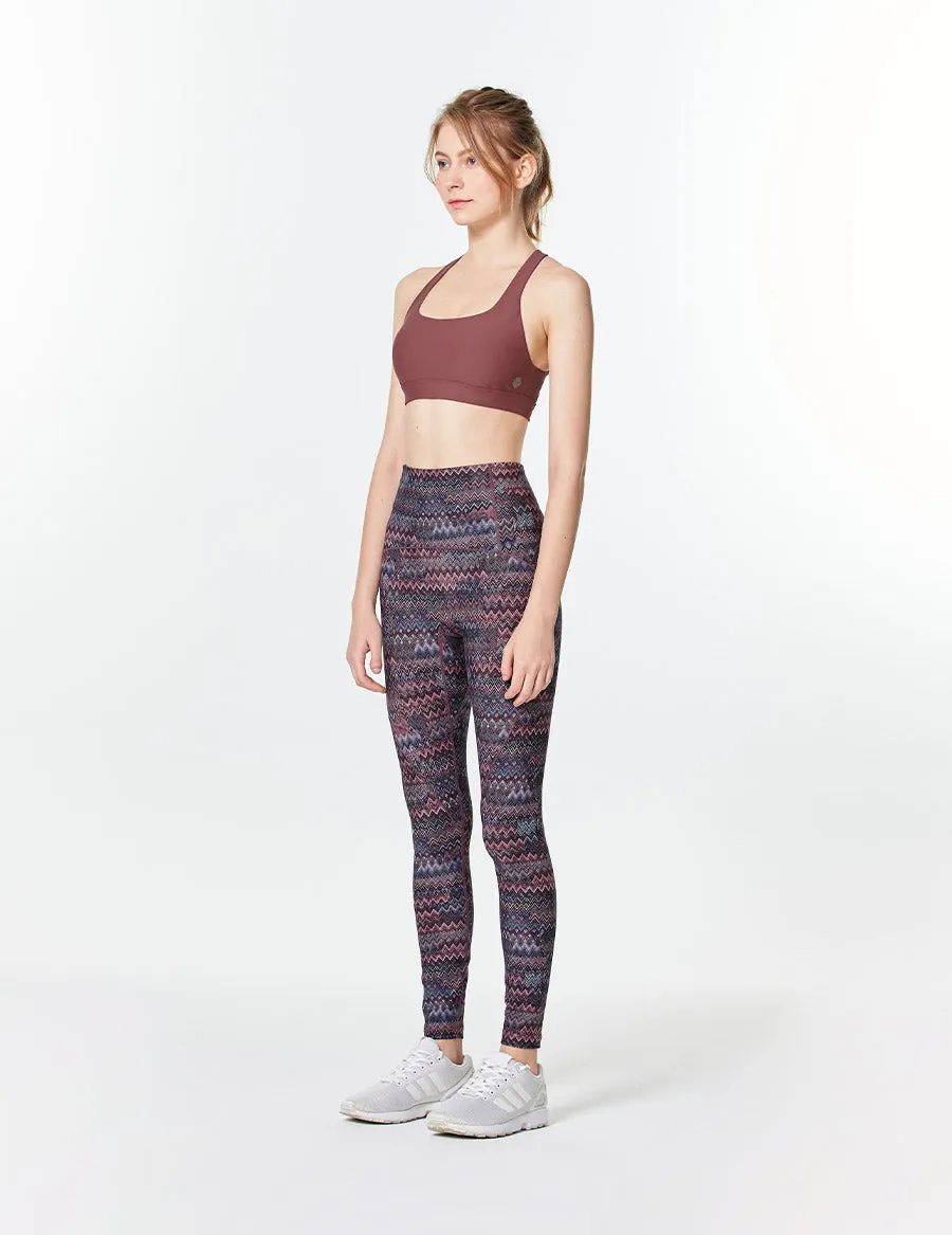 easyoga LESPIRO Rhombus Bra - R35 Carmine