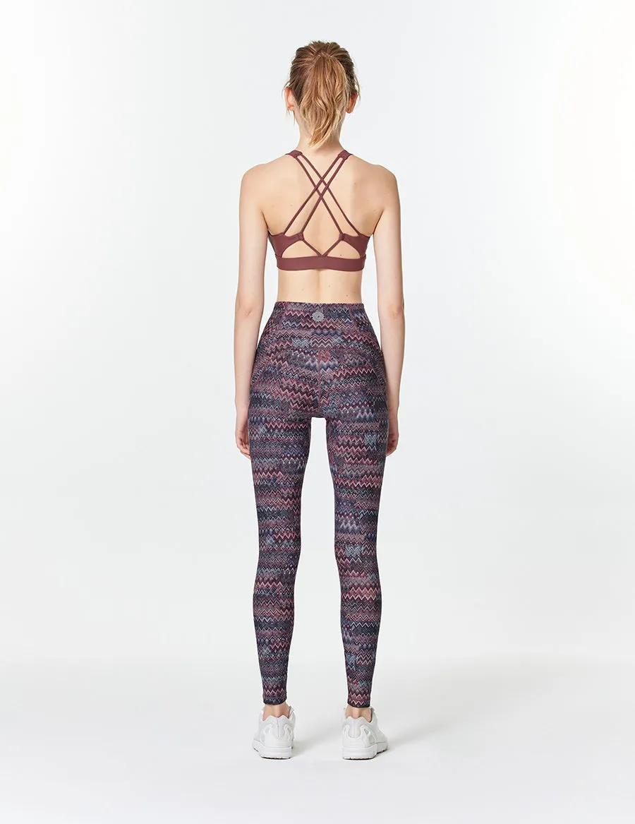 easyoga LESPIRO Rhombus Bra - R35 Carmine