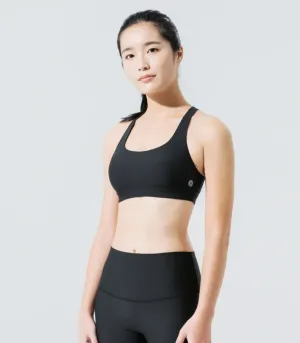 easyoga LESPIRO Rhombus Bra2 - L1 Black