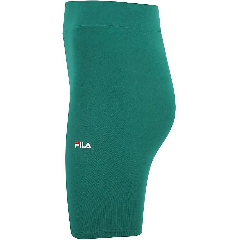 Elastické šortky Fila Buckautal High Waist Short Leggings zelené