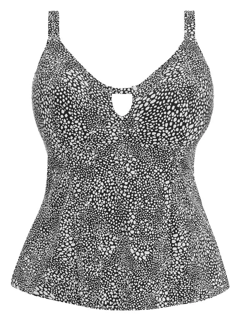Elomi Pebble Cove Moulded Tankini Black