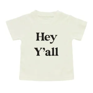 Emerson & Friends Toddler Kids Tee Shirt - Hey Y'all