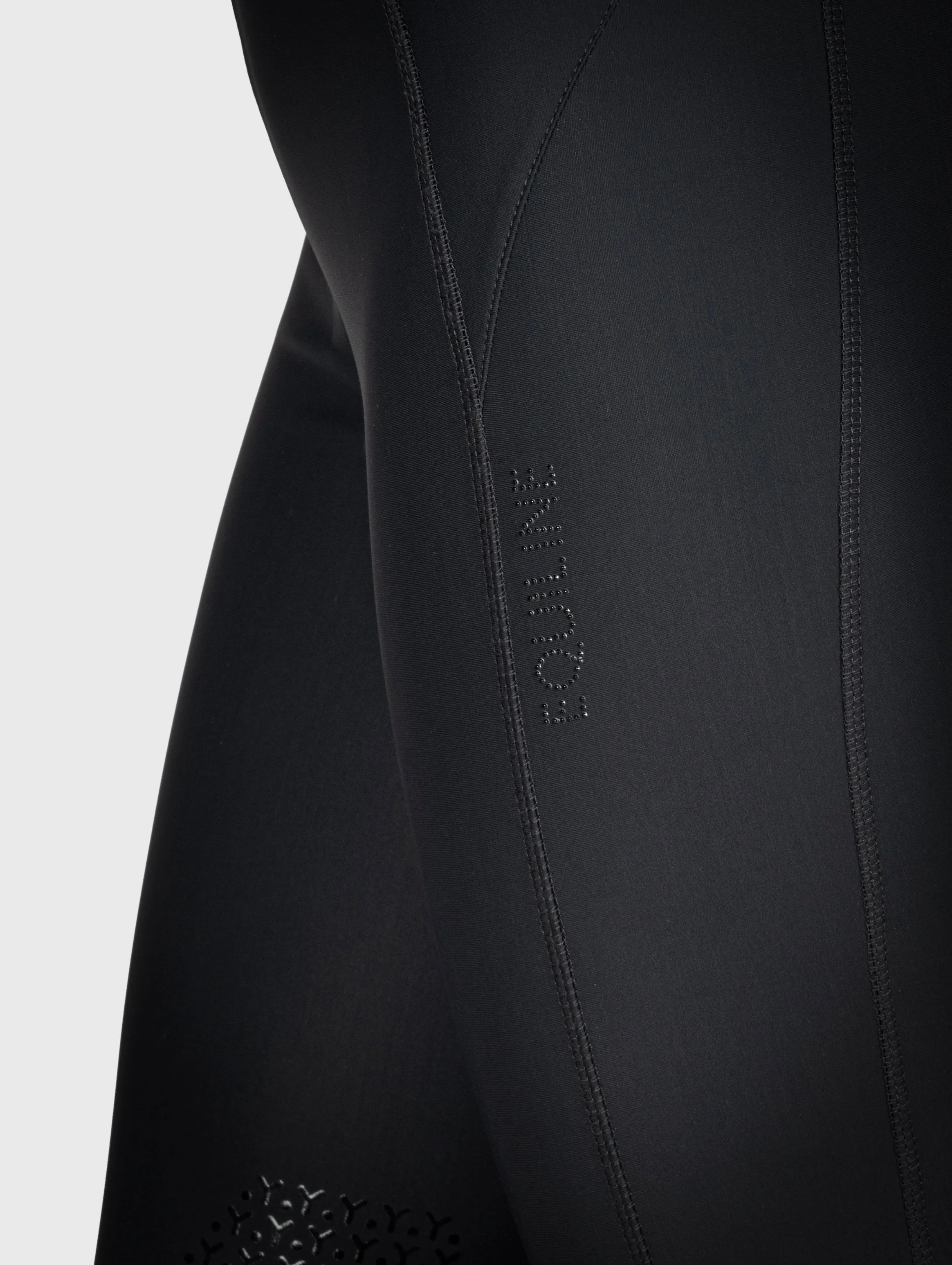 Equiline Gongirk High Waist Knee Grip Leggings - SALE