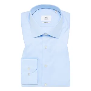 Eterna 1863 Pure Cotton Non Iron Shirt - Light Blue