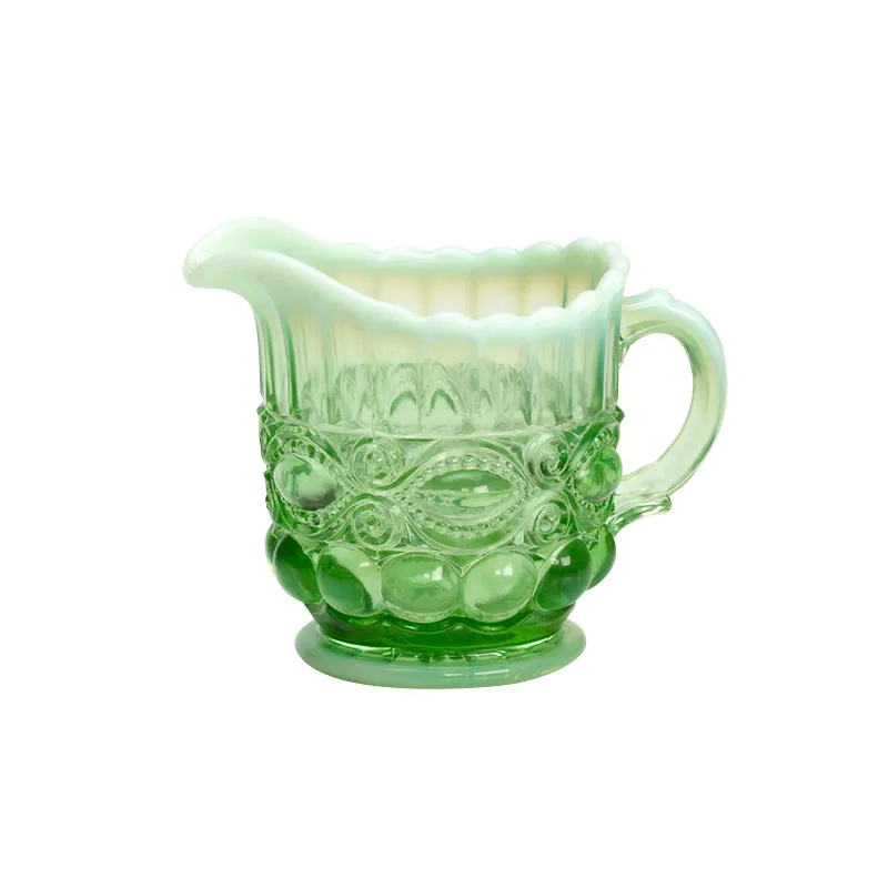 Eye Winker Glass Creamer - 6 Color Options
